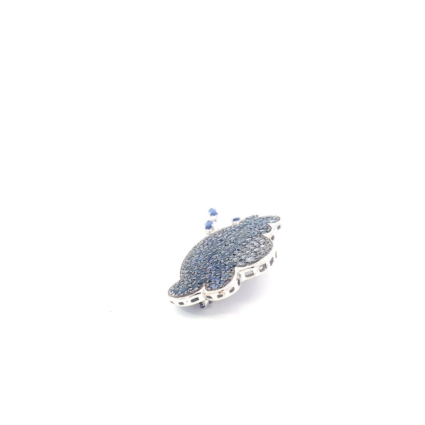 Brooch Sapphire Pearshape