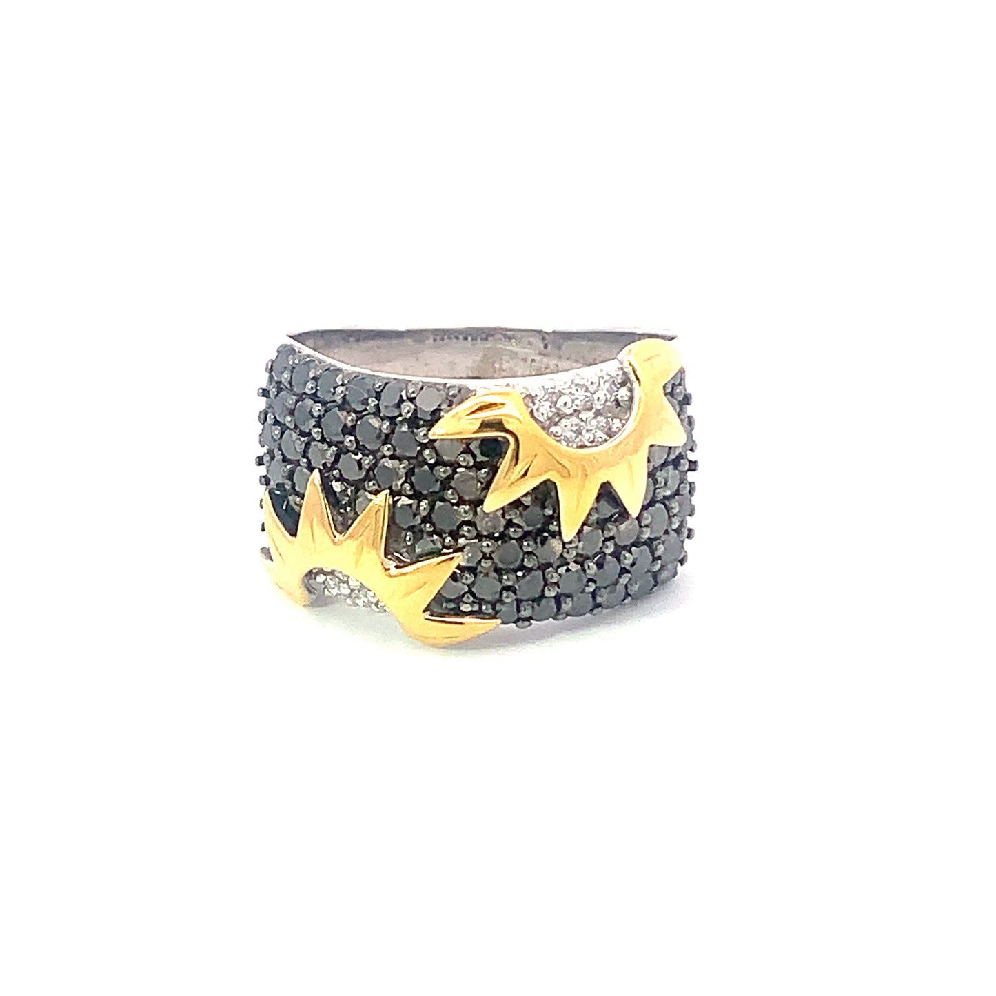 RIng Diamond Black Sun